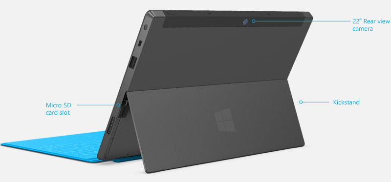 Surface RT chính thức, giá từ $499 cho phiên bản 32GB, không 3G, không bao gồm Touch Cover